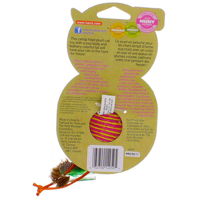 Hartz Just For Cats Rollabout Mouse Cat Toy, Catnip Filled, Assorted