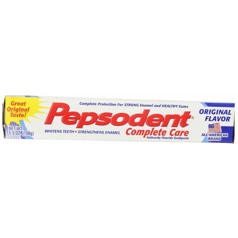 Pepsodent Complete Care Toothpaste, Original, 5.5 oz