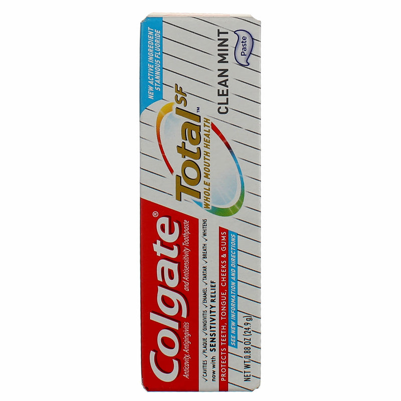 Colgate Total SF Clean Mint Toothpaste, 0.88 oz