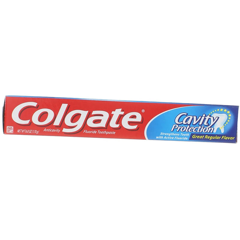 Colgate Cavity Protection Regular Fluoride Toothpaste, 6 oz
