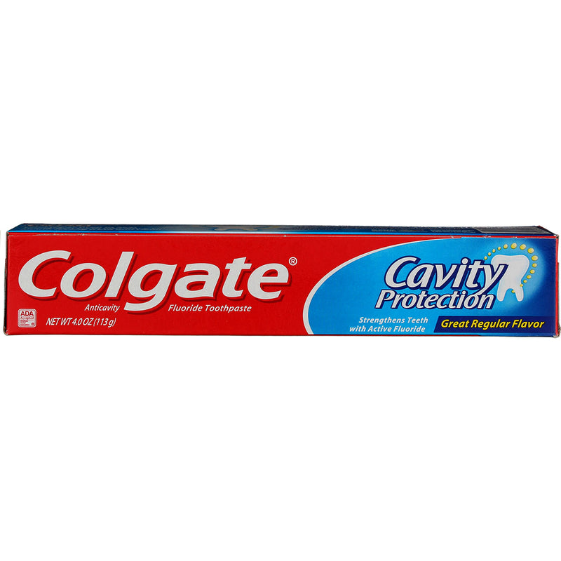 Colgate Cavity Protection Toothpaste Paste, Regular, 4 oz