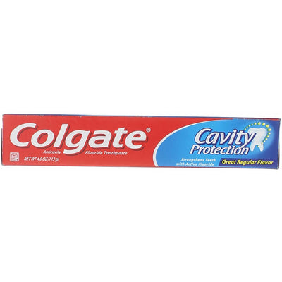 Colgate Cavity Protection Toothpaste Paste, Regular, 4 oz