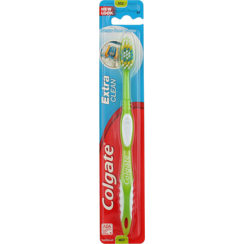 Central Sales Company Colgate Extra Clean Full Head Toothbrush, Medium, 1 Ea, 1 Count