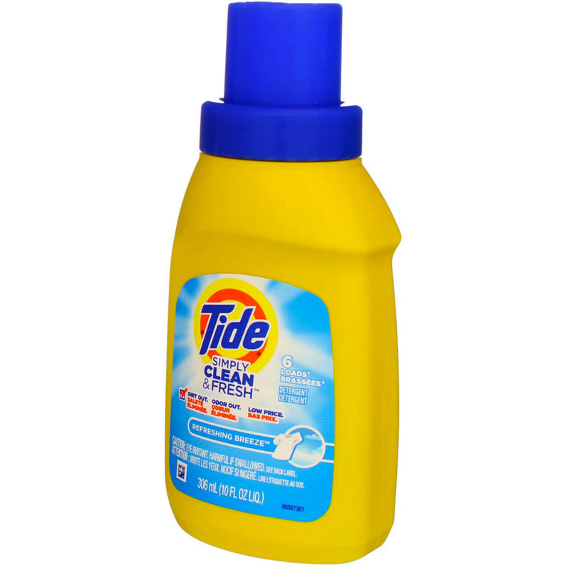 Tide Simply Clean and Fresh Laundry Detergent Liquid, Refreshing Breeze, 10 fl oz
