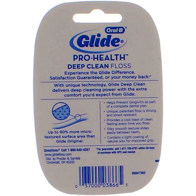 Oral-B Glide Pro-Health Deep Clean Floss, Cool Mint