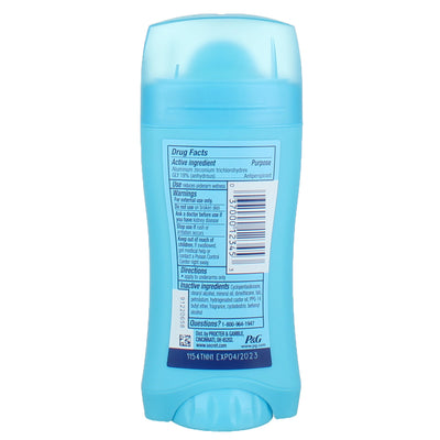 Secret Original Invisible Solid Antiperspirant Deodorant, Shower Fresh, 2.6 oz