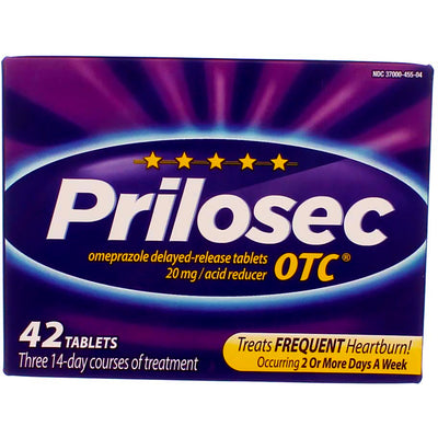 Prilosec OTC Omeprazole Acid Reducer Tablets, 42 Ct
