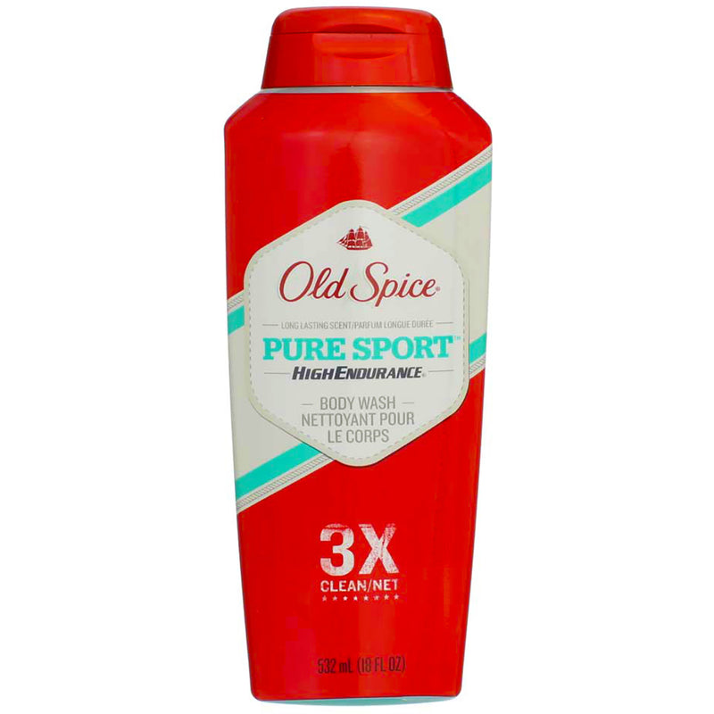Old Spice High Endurance Body Wash, Pure Sport, 18 fl oz