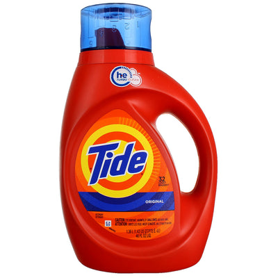 Tide Liquid Laundry Detergent, Original, 32 loads, 46 Fl Oz