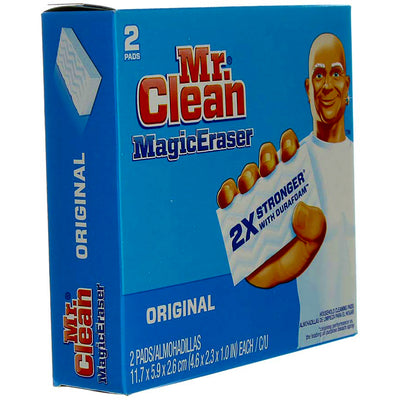 Mr. Clean Magic Eraser Cleaning Pads with Durafoam, 2 Ct