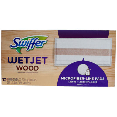 Swiffer WetJet Mopping Pads, 12 Ct 8.9 oz