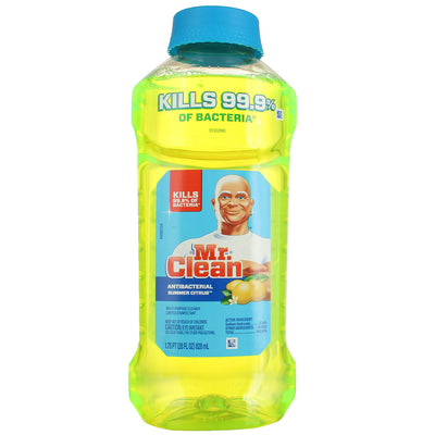 Mr. Clean Antibacterial  Multi-Purpose Multi-Purpose Cleaner, Summer Citrus, 28 fl oz