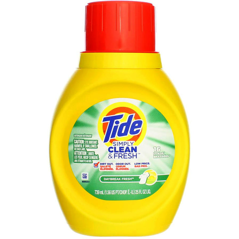 Tide Simply Clean & Fresh High Efficiency Laundry Detergent Liquid, Daybreak Fresh, 25 fl oz