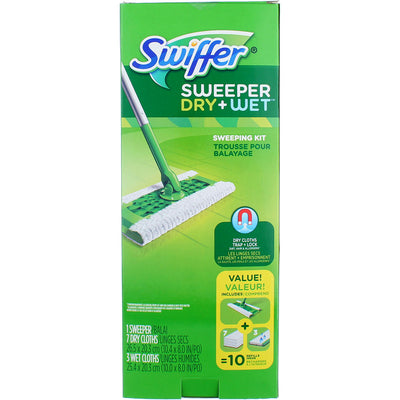 Swiffer Dry + Wet Sweeping Kit, 11 Ct 22 oz