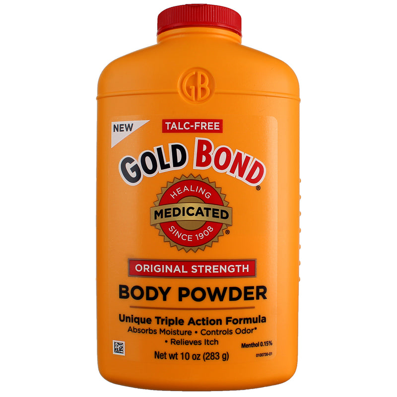 Gold Bond Medicated Talc-Free Original Strength Body Powder, 10 oz