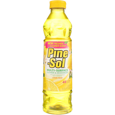 Pine-Sol Multi-Surface Cleaner & Deodorizer Liquid, Lemon Fresh, 28 fl oz