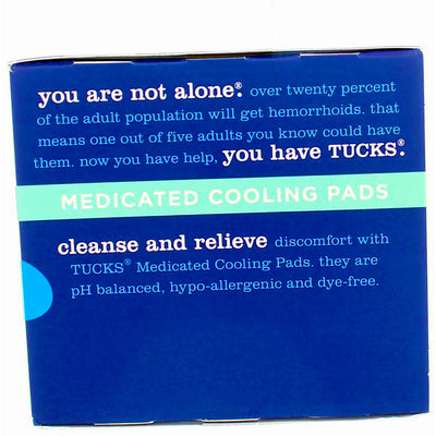 Tucks Medicated Cooling Pads, 100 Ct