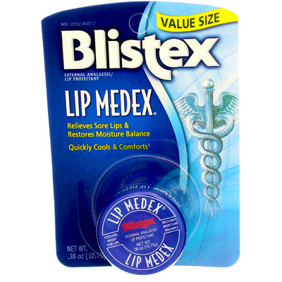 Blistex Lip Medex Lip Protectant Jar, 0.38 oz