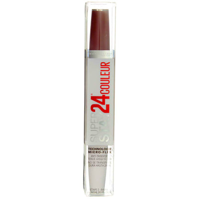 Maybelline Super Stay 24 2-Step Liquid Lipstick, Everlasting Wine 5, 0.14 fl oz