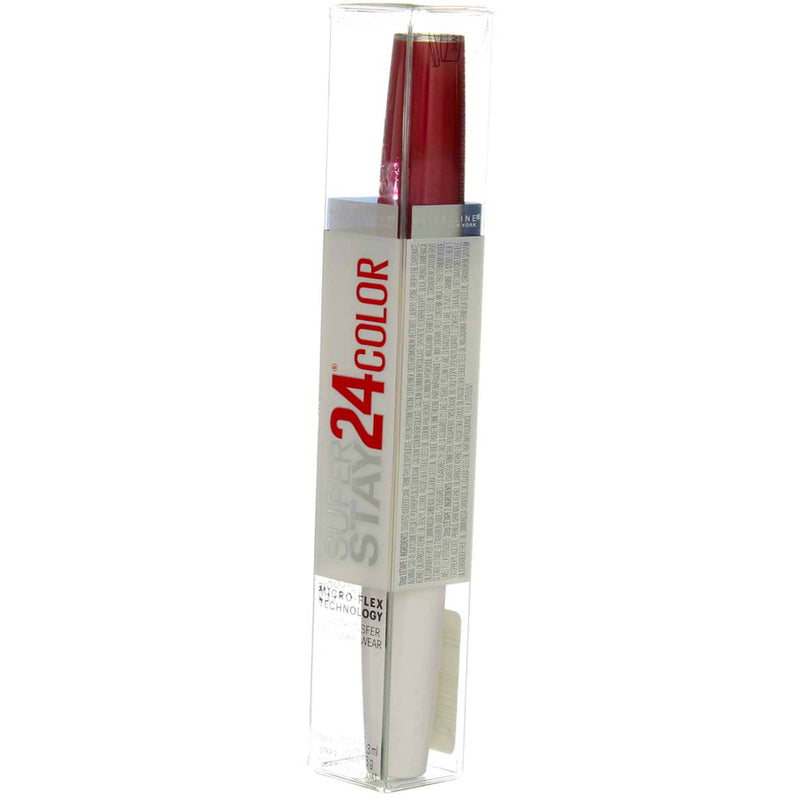 Maybelline Super Stay 24 2-Step Liquid Lipstick, All Day Cherry 15, 0.14 fl oz