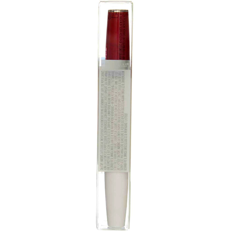 Maybelline Super Stay 24 2-Step Liquid Lipstick, All Day Cherry 15, 0.14 fl oz