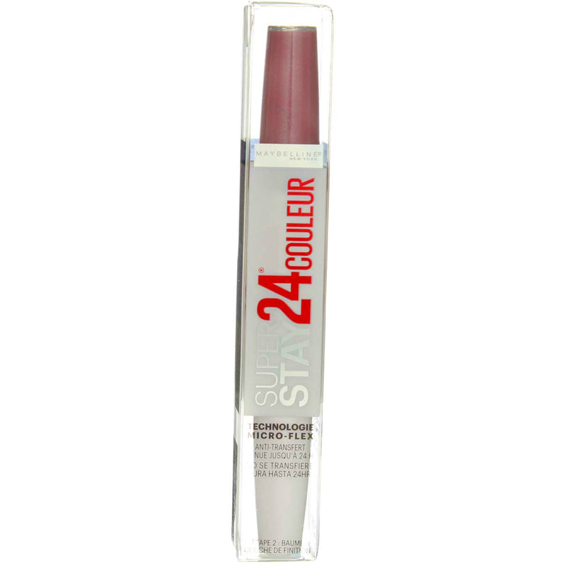 Maybelline Super Stay 24 2-Step Liquid Lipstick, Wear On Wildberry 45, 0.14 fl oz