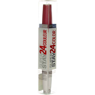 Maybelline Super Stay 24 2-Step Liquid Lipstick, Wear On Wildberry 45, 0.14 fl oz