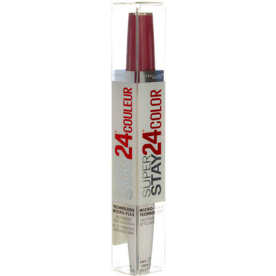 Maybelline Super Stay 24 2-Step Liquid Lipstick, Perpetual Plum 55, 0.14 fl oz