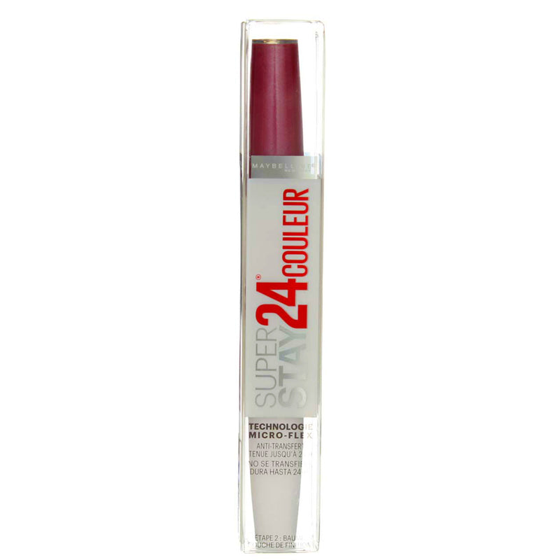 Maybelline Super Stay 24 2-Step Liquid Lipstick, Infinite Petal 80, 0.14 fl oz