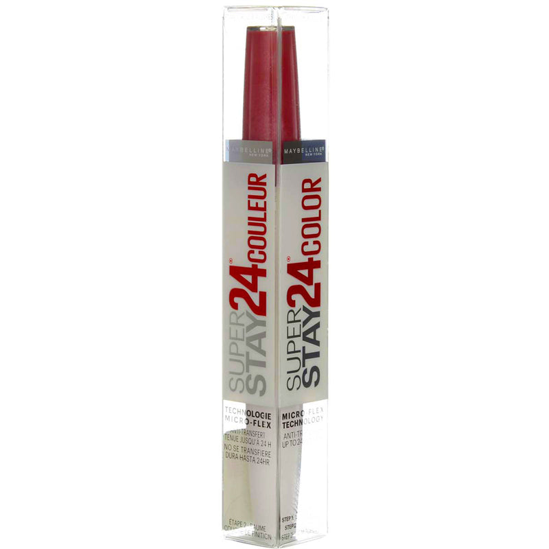 Maybelline Super Stay 24 2-Step Liquid Lipstick, Timeless Rose 90, 0.14 fl oz
