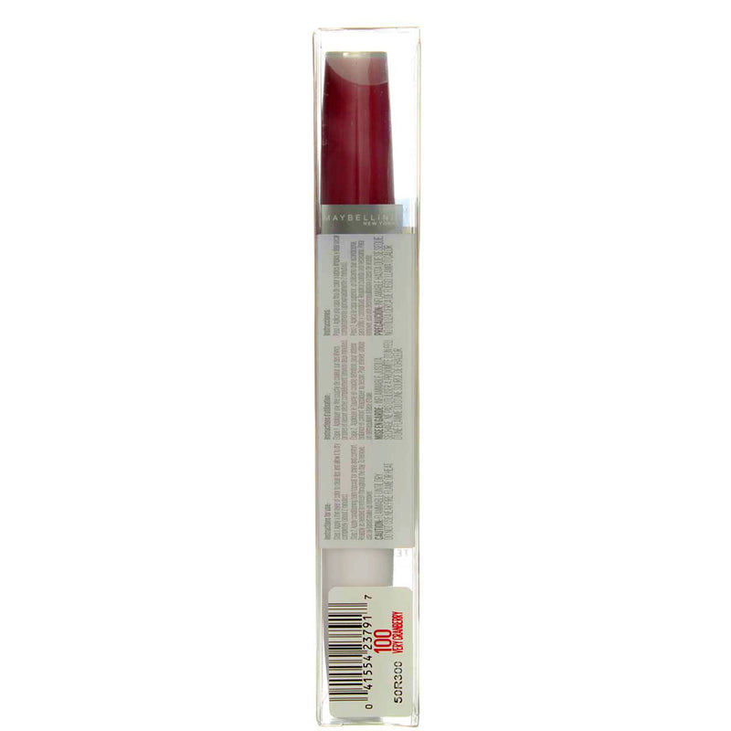 Maybelline Super Stay 24 2-Step Liquid Lipstick, Very Cranberry 100, 0.14 fl oz