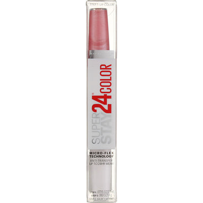 Maybelline Super Stay 24 2-Step Liquid Lipstick, So Pearly Pink 110, 0.14 fl oz