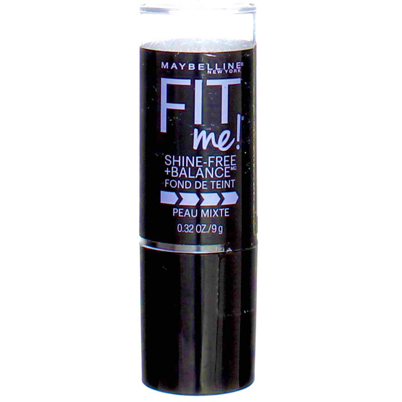 Maybelline Fit Me Shine-Free + Balance Stick Foundation, Classic Ivory 120, 0.32 oz