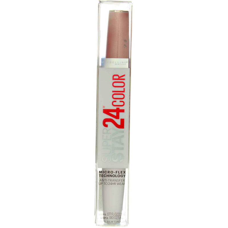 Maybelline New York Superstay 24, 2-step Lipcolor, Constant Toast 136