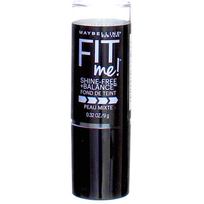 Maybelline Fit Me Shine-Free + Balance Stick Foundation, Toffee 330, 0.32 oz