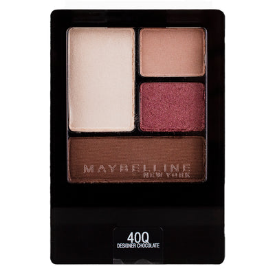 Maybelline Expert Wear Eyeshadow Quads, Designer Chocolates 40Q, 0.17 oz