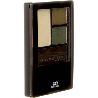 Maybelline Expert Wear Eyeshadow Quads, Emerald Smokes 48Q, 0.17 oz