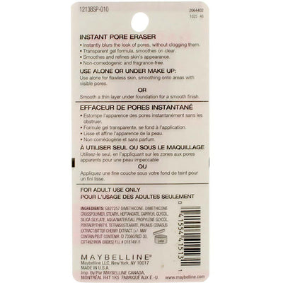 Maybelline Baby Skin Instant Pore Eraser, Clear 10, 0.67 fl oz