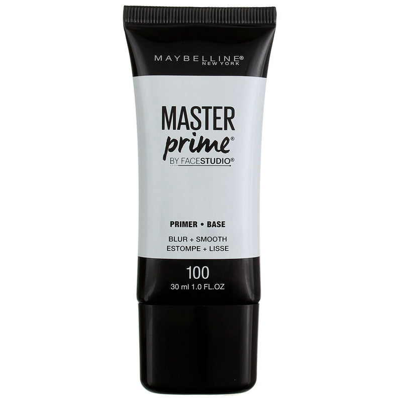 Maybelline Master Prime By FaceStudio Blur & Smooth Primer + Base 100, 1 fl oz