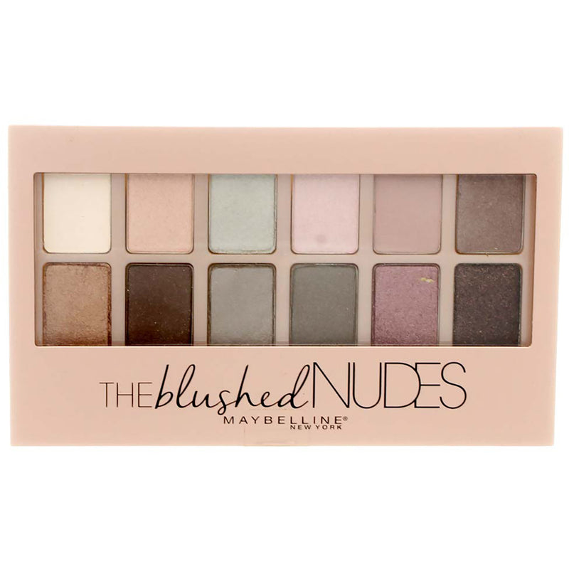 Maybelline The Blushed Nudes Eyeshadow Palette, 0.34 oz