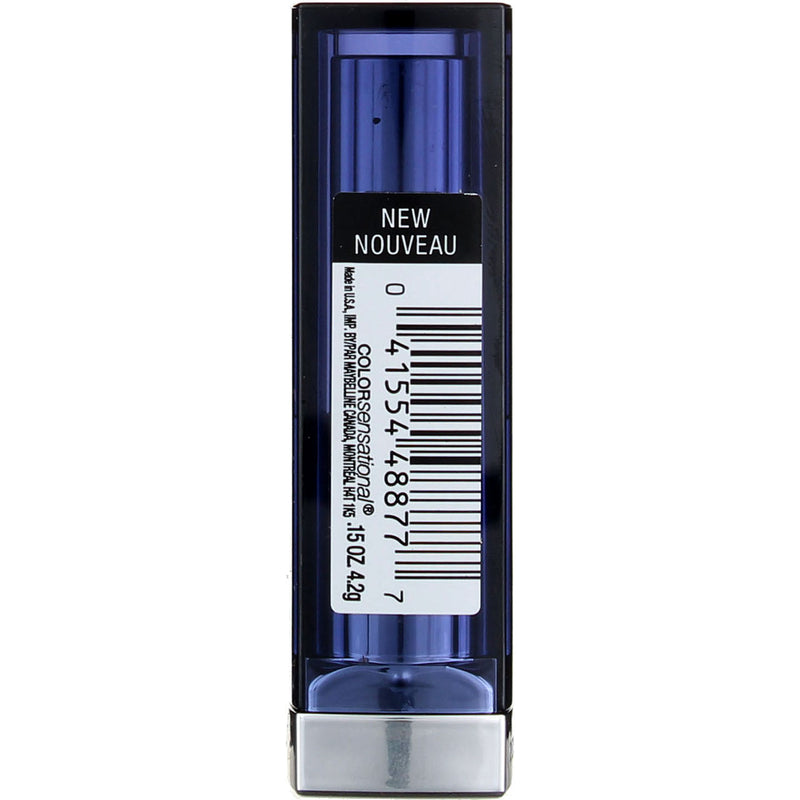 Maybelline ColorSensational Lipstick, Pitch Black, 0.15 oz