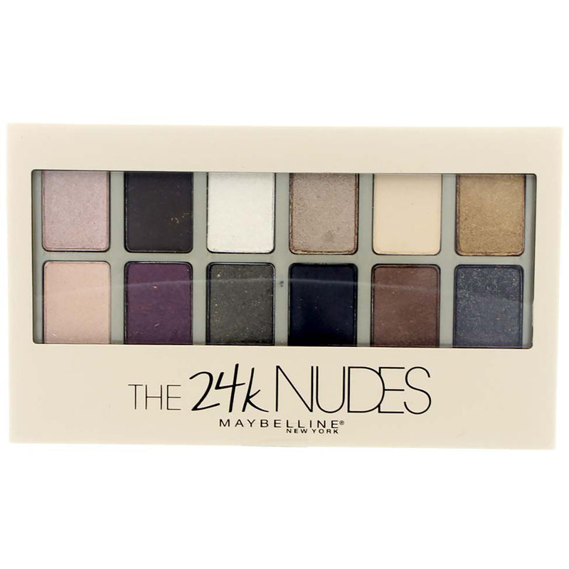 Maybelline The 24K Nudes Eyeshadow Palette, 0.34 oz