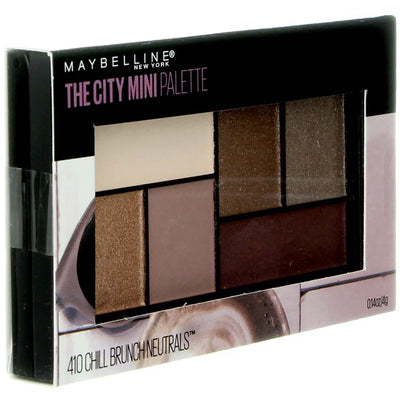 Maybelline The City Mini Eyeshadow Palette, Chill Brunch Neutrals, 0.14 oz