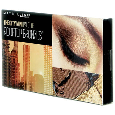 Maybelline The City Mini Eyeshadow Palette, Rooftop Bronzes, 0.14 oz