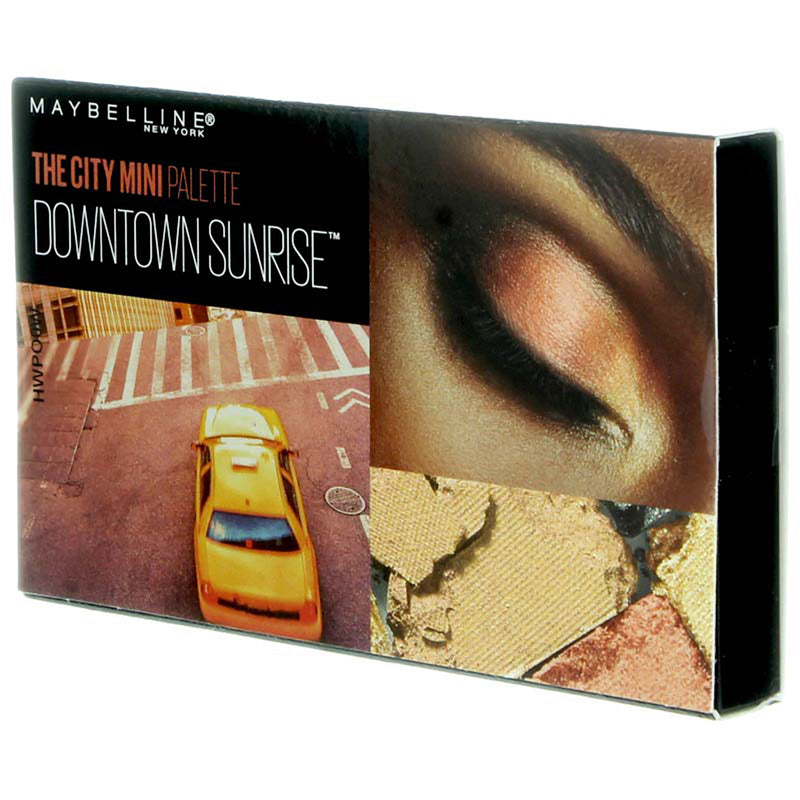 The Eyeshadow Sunrise, 0.14 Palette, Vitabox – Downtown oz Maybelline City Mini