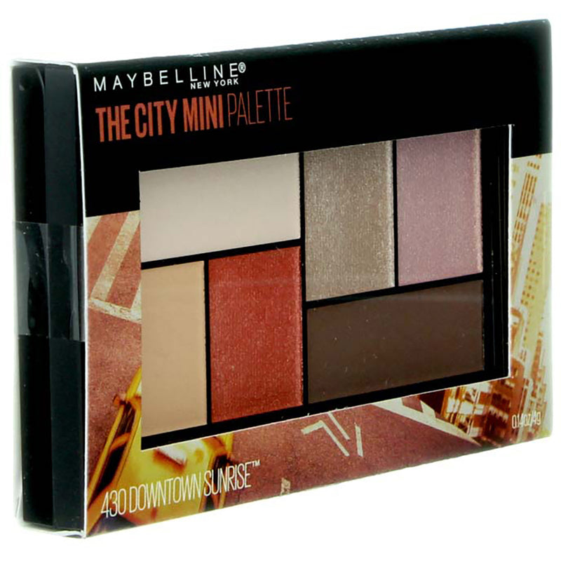 Maybelline The City Mini Eyeshadow Palette, Downtown Sunrise, 0.14 oz –  Vitabox