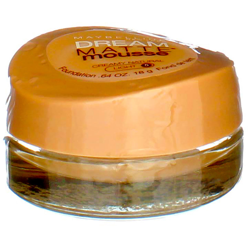 Maybelline Dream Matte Mousse Foundation, Creamy Natural Light 5, 0.5 fl oz