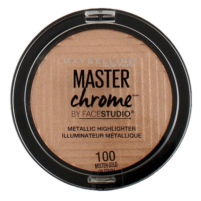 Maybelline Master Chrome By Face Studio Metallic Highlighter, Molten Gold 100