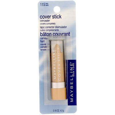 Maybelline Cover Stick Corrector Concealer, Ivory 115, 0.16 oz