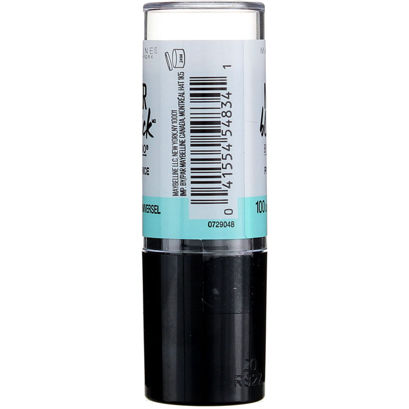Maybelline Facestudio Master Blur Stick, Pore Minimizing, Universal Transparent 100, 0.3 oz